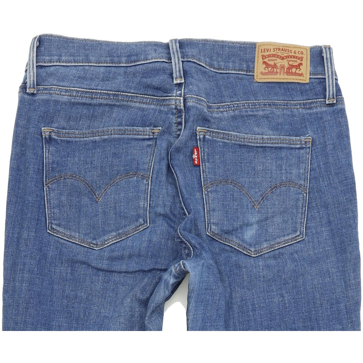 Levi's Slimming Women Blue Skinny Slim Stretch Jeans W28 L30
