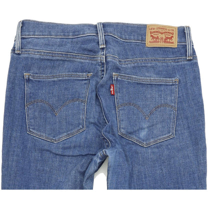 Levi's Slimming Women Blue Skinny Slim Stretch Jeans W28 L30