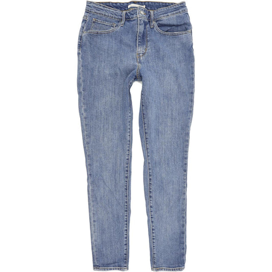 Levi's 721 High Rise Women Blue Skinny Slim Stretch Jeans W30 L30