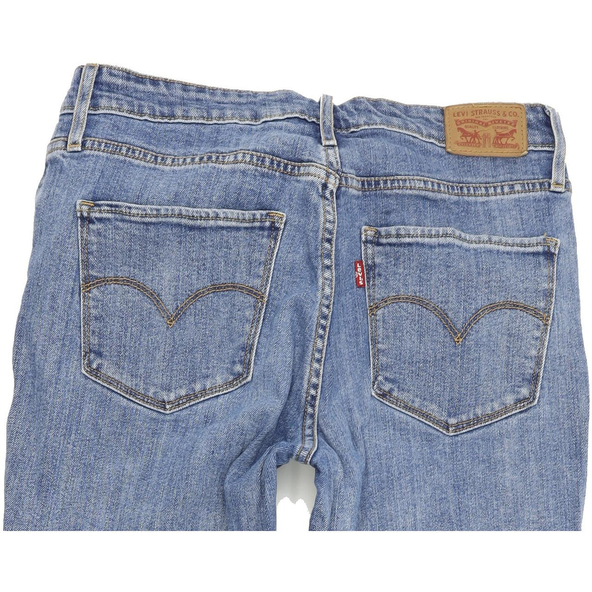 Levi's 721 High Rise Women Blue Skinny Slim Stretch Jeans W30 L30