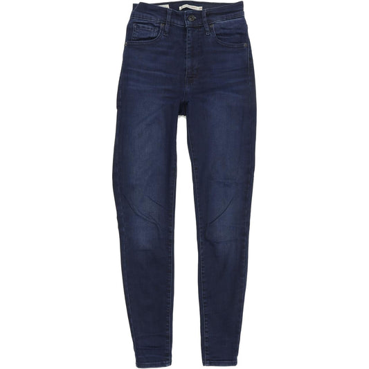 Levi's Mile High Women Blue Skinny Slim Stretch Jeans W24 L28
