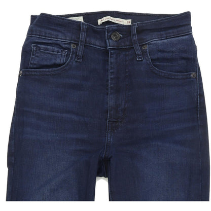 Levi's Mile High Women Blue Skinny Slim Stretch Jeans W24 L28