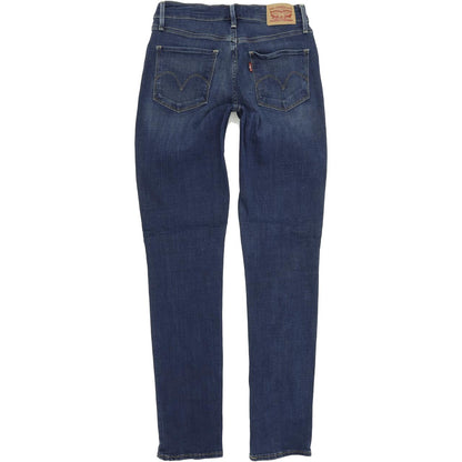 Levi's Mid Rise Women Blue Skinny Slim Stretch Jeans W27 L32