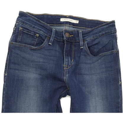Levi's Mid Rise Women Blue Skinny Slim Stretch Jeans W27 L32
