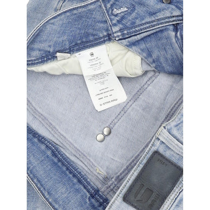 G-Star Lynn Mid Women Blue Skinny Slim Stretch Jeans W29 L32