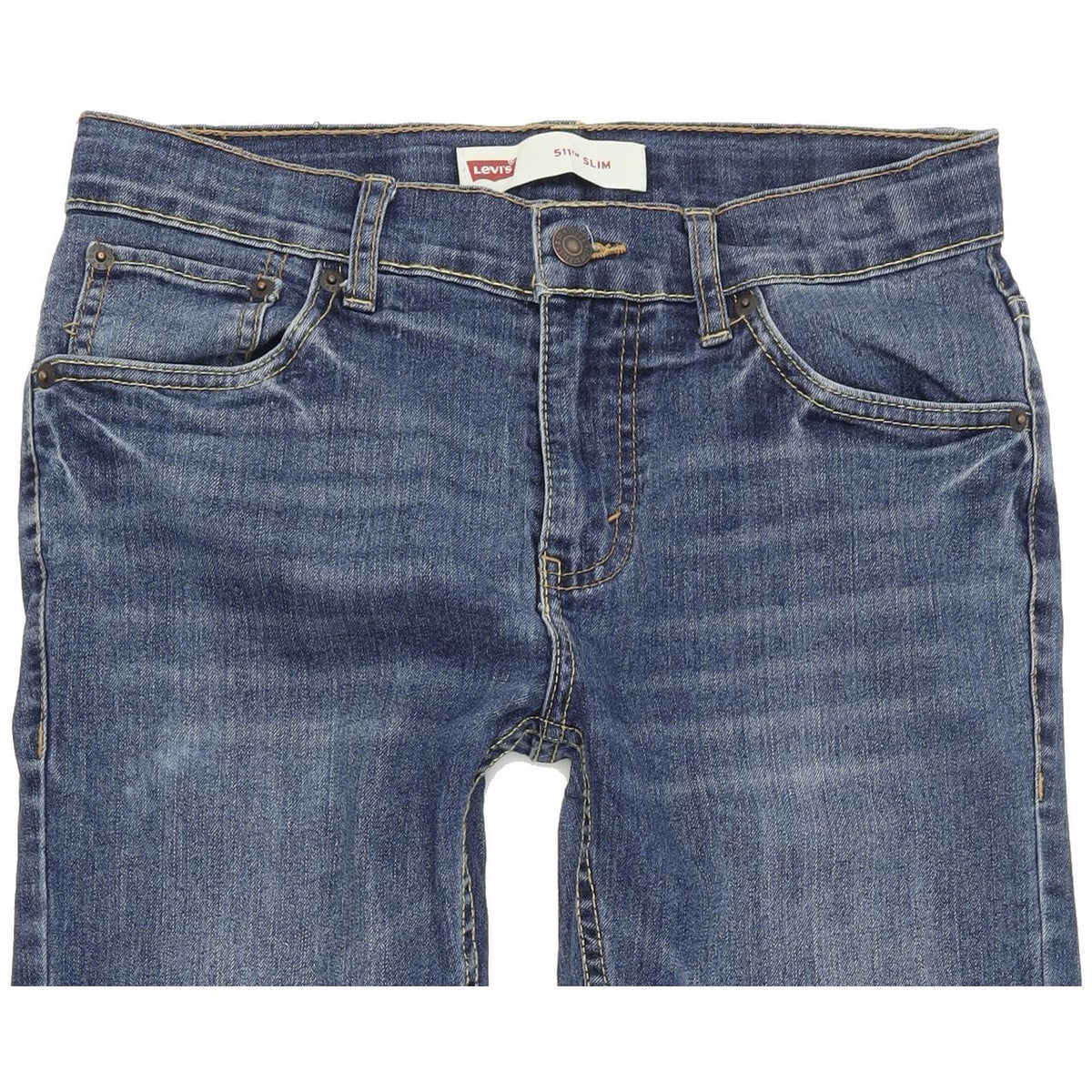 Levi's 511 Kids Blue Skinny Slim Stretch Jeans W27 L31