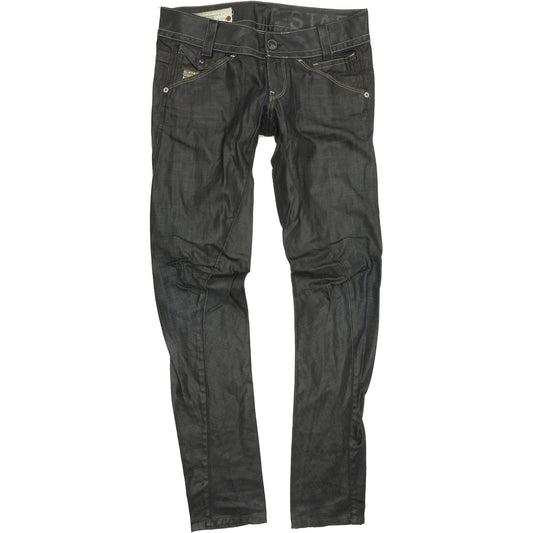 G-Star Expert Women Blue Tapered Regular Jeans W28 L34