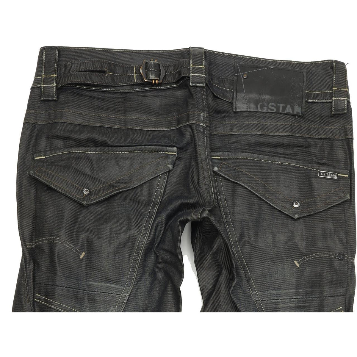 G-Star Expert Women Blue Tapered Regular Jeans W28 L34