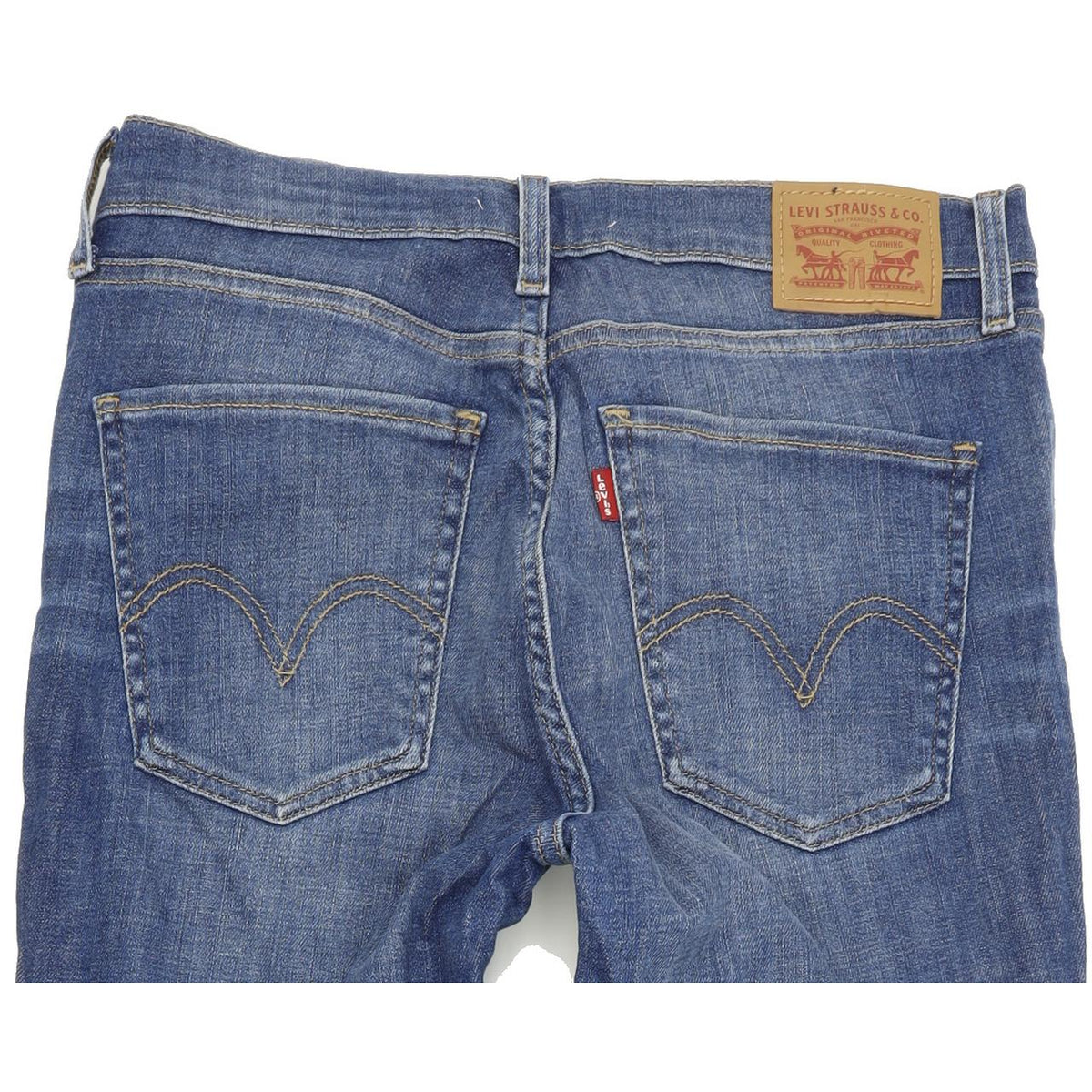 Levi's Mile High Women Blue Skinny Slim Stretch Jeans W29 L32