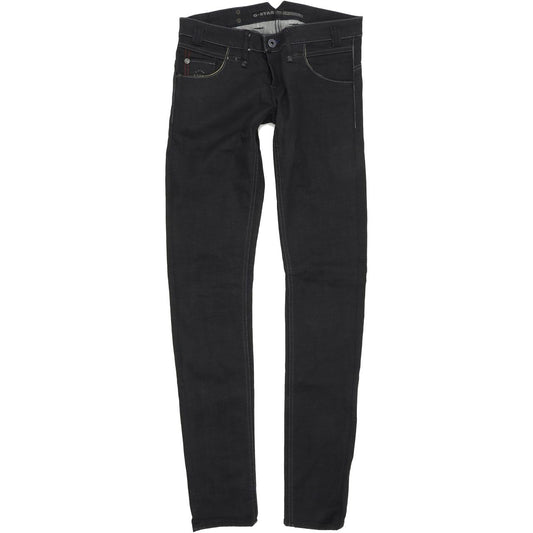 G-Star Cosmic Women Blue Skinny Slim Stretch Jeans W27 L34