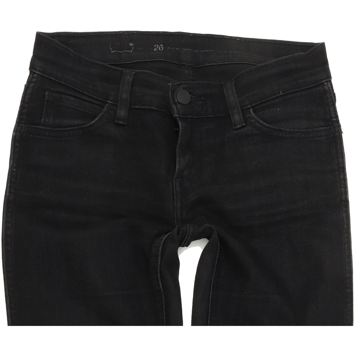Levi's Women Black Skinny Slim Stretch Jeans W26 L30