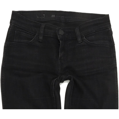 Levi's Women Black Skinny Slim Stretch Jeans W26 L30