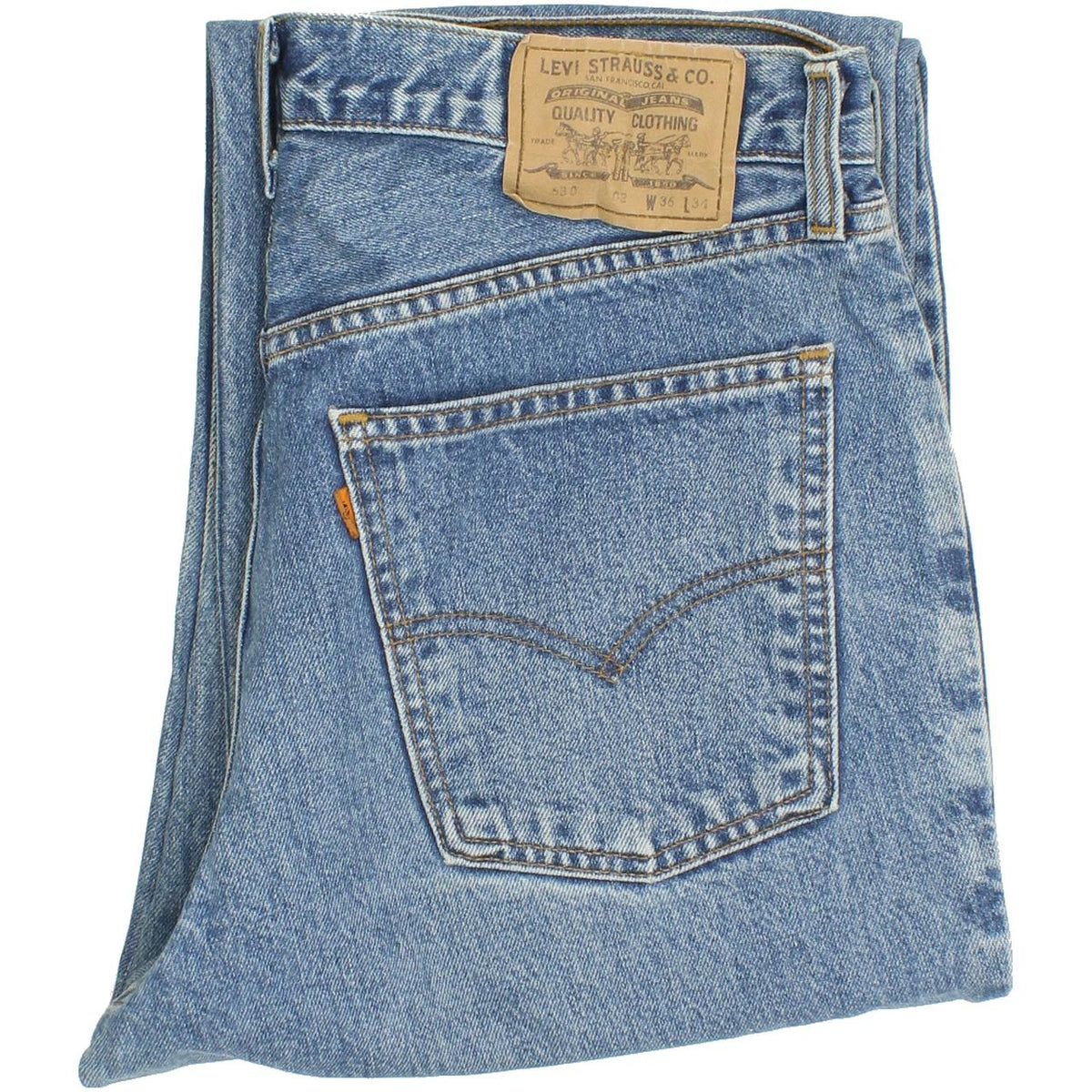 Levi's 630 Men Blue Straight Regular Jeans W36 L30