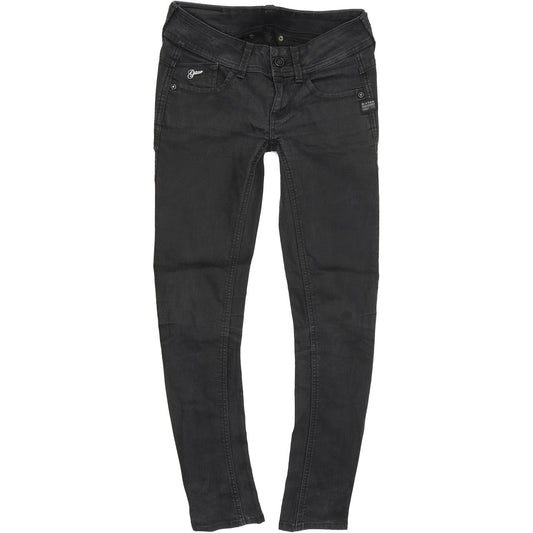 G-Star Lynn Women Black Skinny Slim Stretch Jeans W26 L30