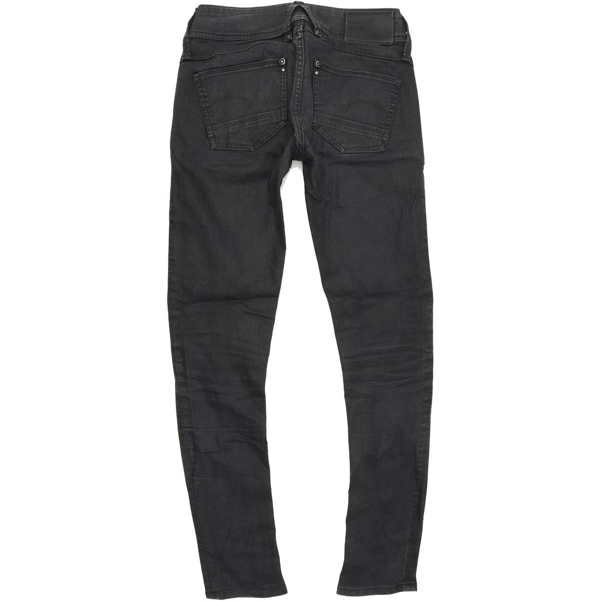G-Star Lynn Women Black Skinny Slim Stretch Jeans W26 L30