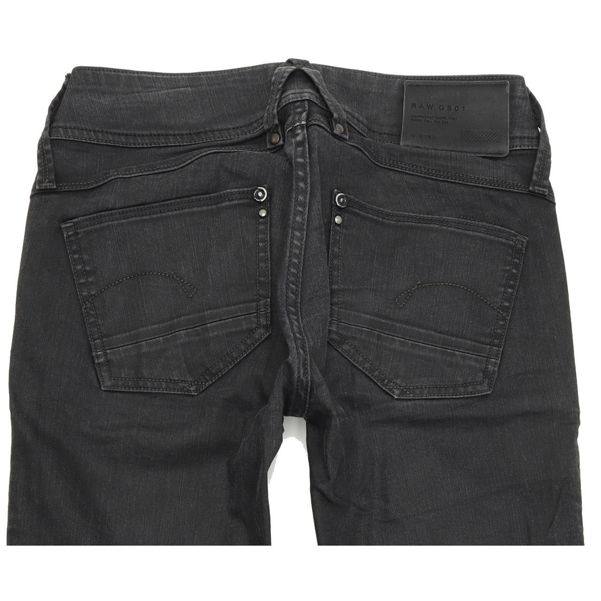 G-Star Lynn Women Black Skinny Slim Stretch Jeans W26 L30