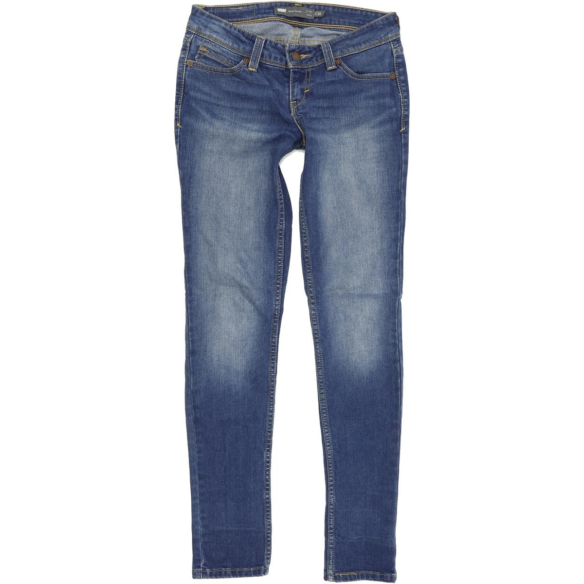 Levi's Demi Curve Women Blue Skinny Slim Stretch Jeans W26 L31