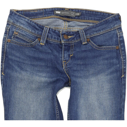 Levi's Demi Curve Women Blue Skinny Slim Stretch Jeans W26 L31