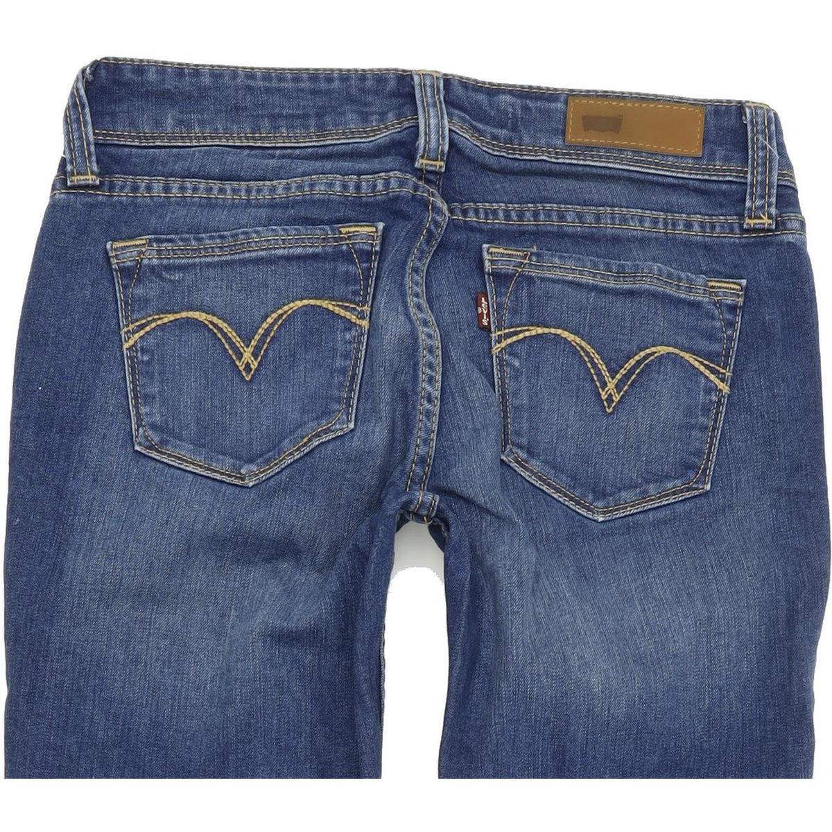 Levi's Demi Curve Women Blue Skinny Slim Stretch Jeans W26 L31