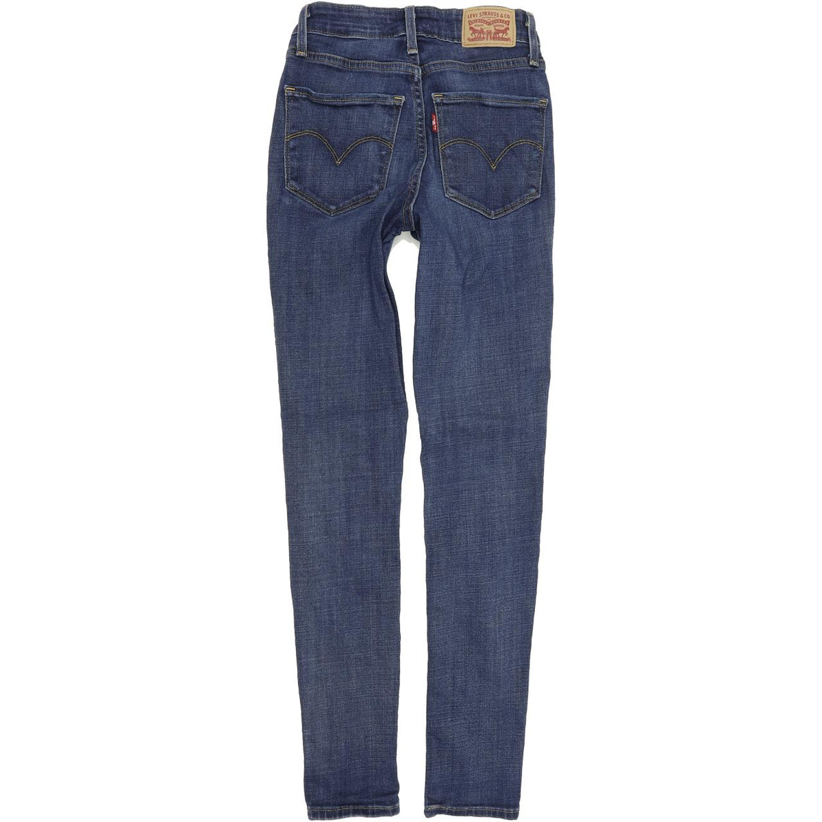 Levi's 721 Women Blue Skinny Slim Stretch Jeans W25 L30
