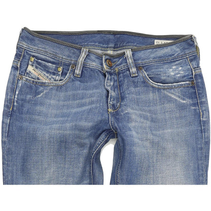 Diesel Bebel 0070Z Women Blue Bootcut Regular Jeans W29 L32