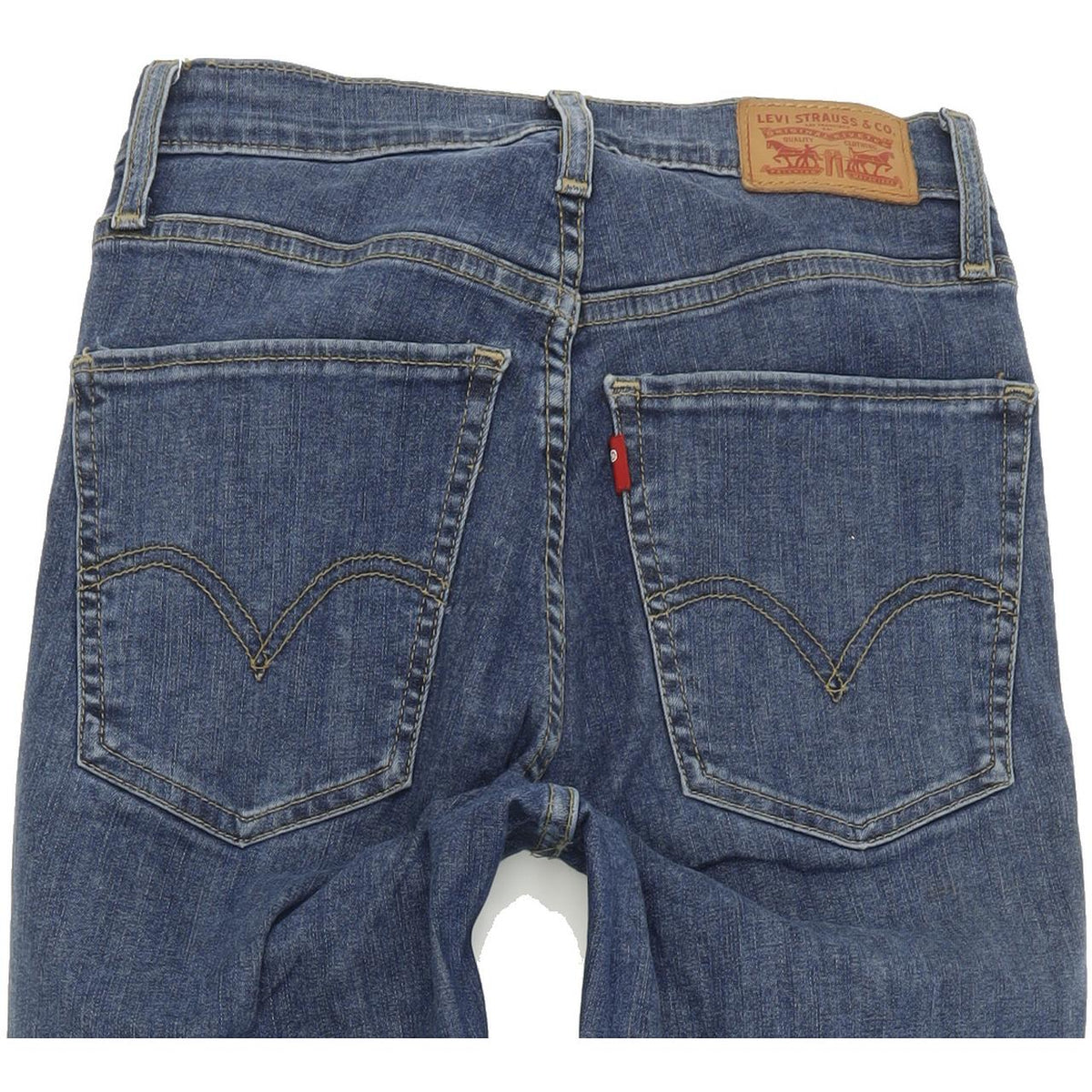 Levi's Mile High Women Blue Skinny Slim Stretch Jeans W26 L32
