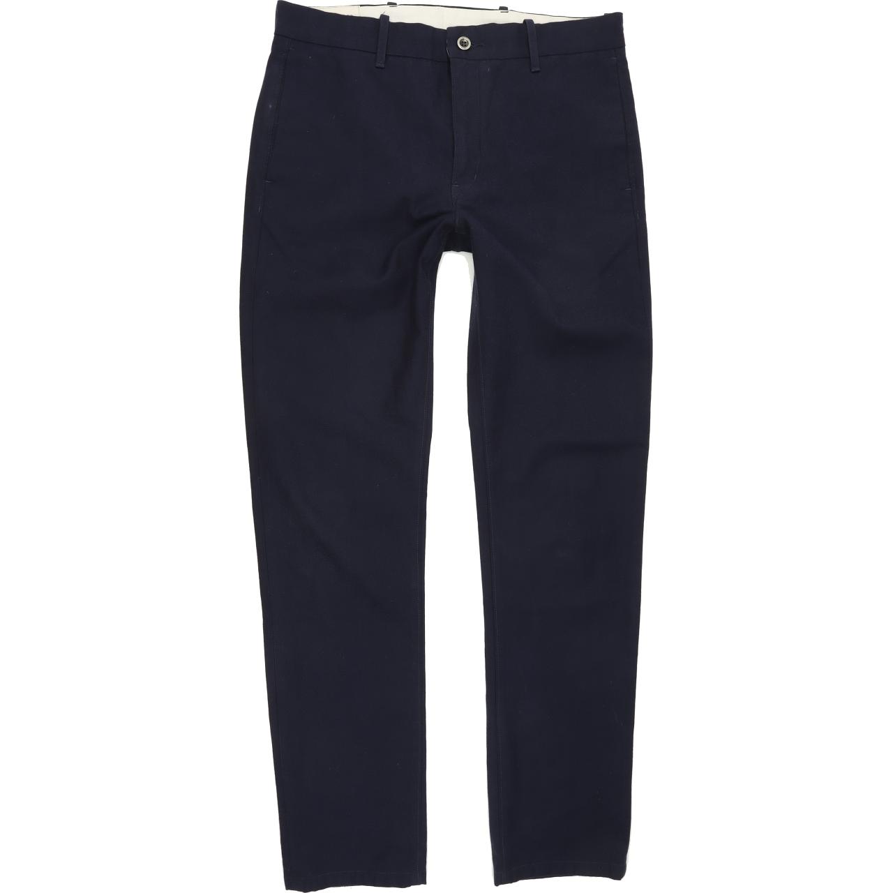 Levi's Men Blue Straight Regular Chino Trousers W32 L33