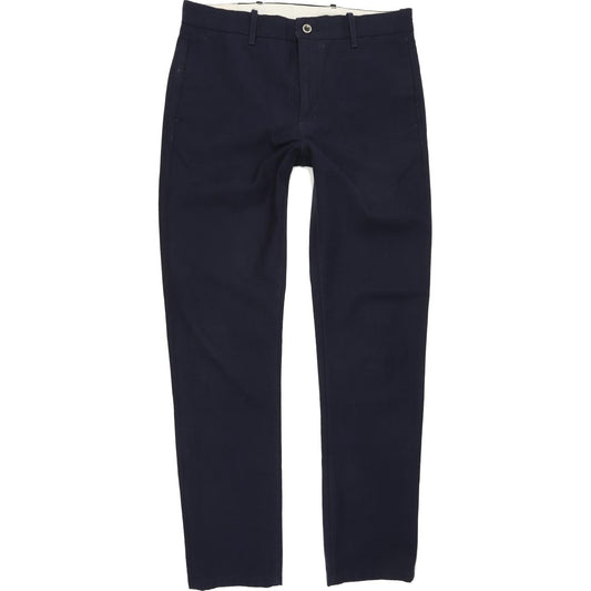Levi's Men Blue Straight Regular Chino Trousers W32 L33