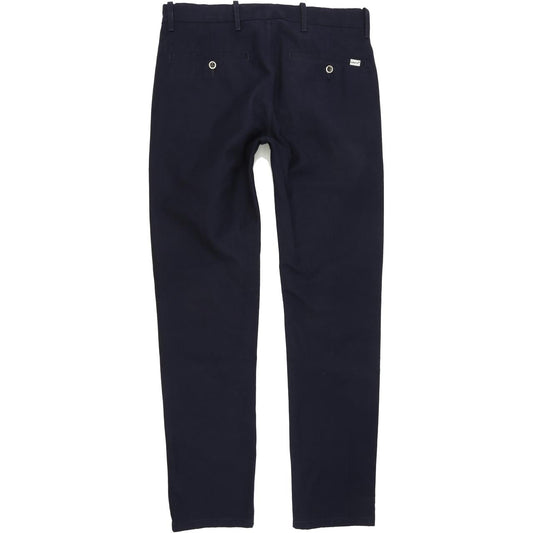 Levi's Men Blue Straight Regular Chino Trousers W32 L33