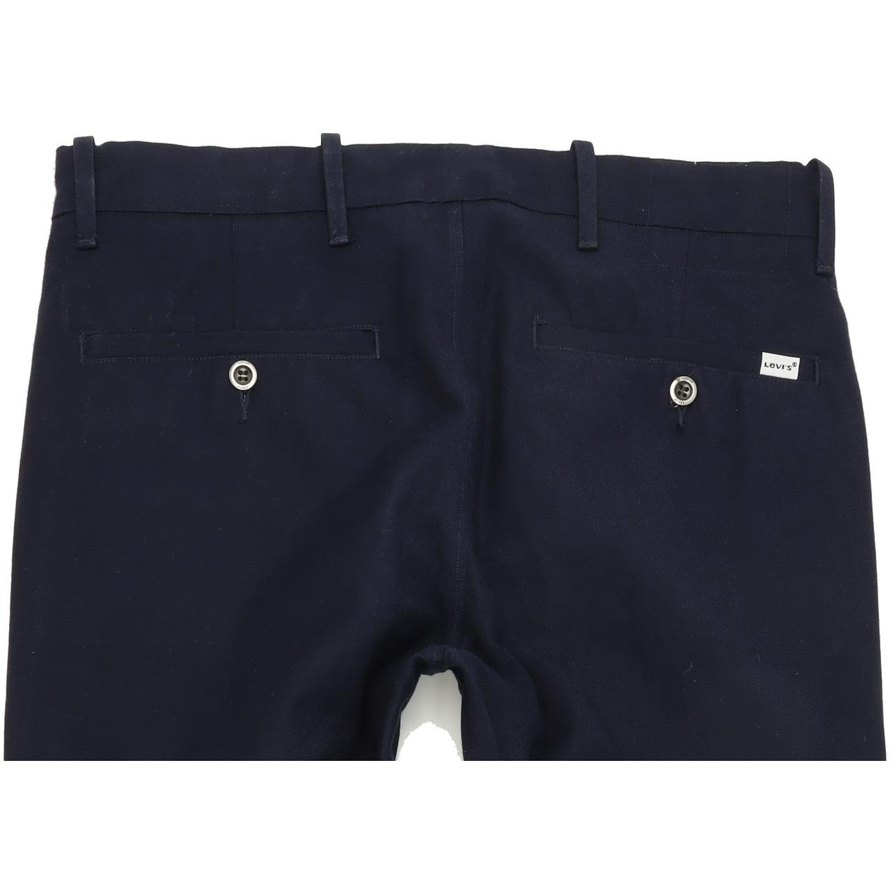 Levi's Men Blue Straight Regular Chino Trousers W32 L33