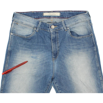Wrangler Boyfriend Women Blue Skinny Slim Boyfriend Stretch Jeans W28 L32
