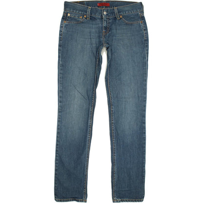 Levi's 558 Women Blue Straight Slim Jeans W31 L34
