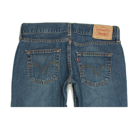 Levi's 558 Women Blue Straight Slim Jeans W31 L34