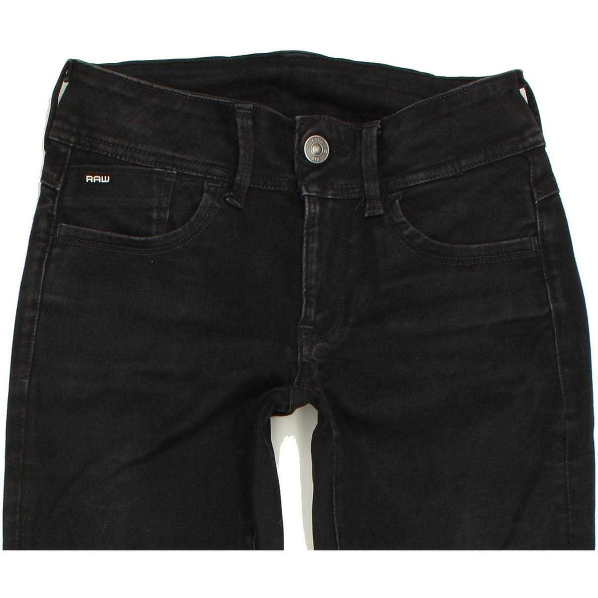 G-Star Lynne Women Black Skinny Slim Jeans W27 L29