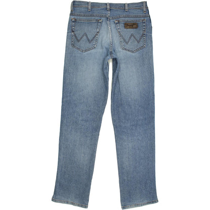 Wrangler Men Blue Straight Regular Jeans W32 L32