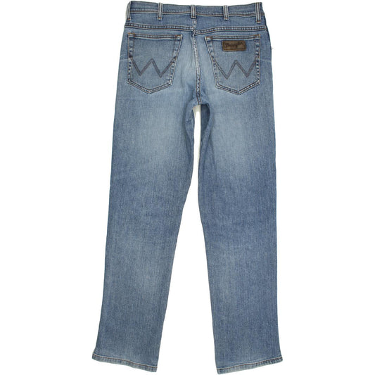 Wrangler Men Blue Straight Regular Jeans W32 L32