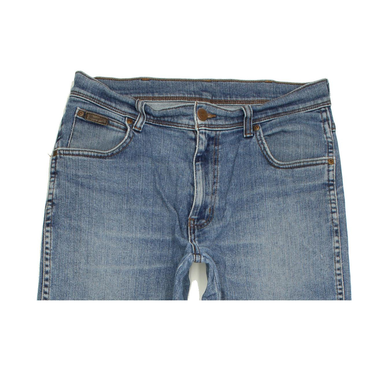 Wrangler Men Blue Straight Regular Jeans W32 L32