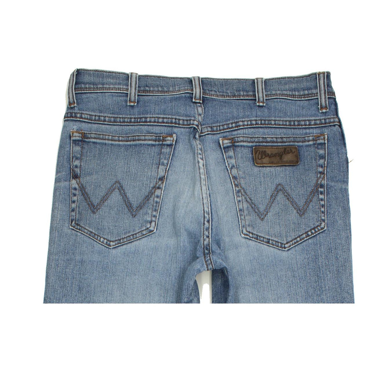 Wrangler Men Blue Straight Regular Jeans W32 L32