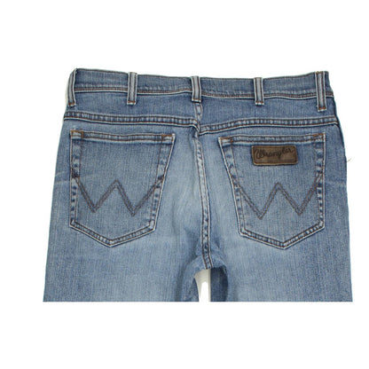 Wrangler Men Blue Straight Regular Jeans W32 L32