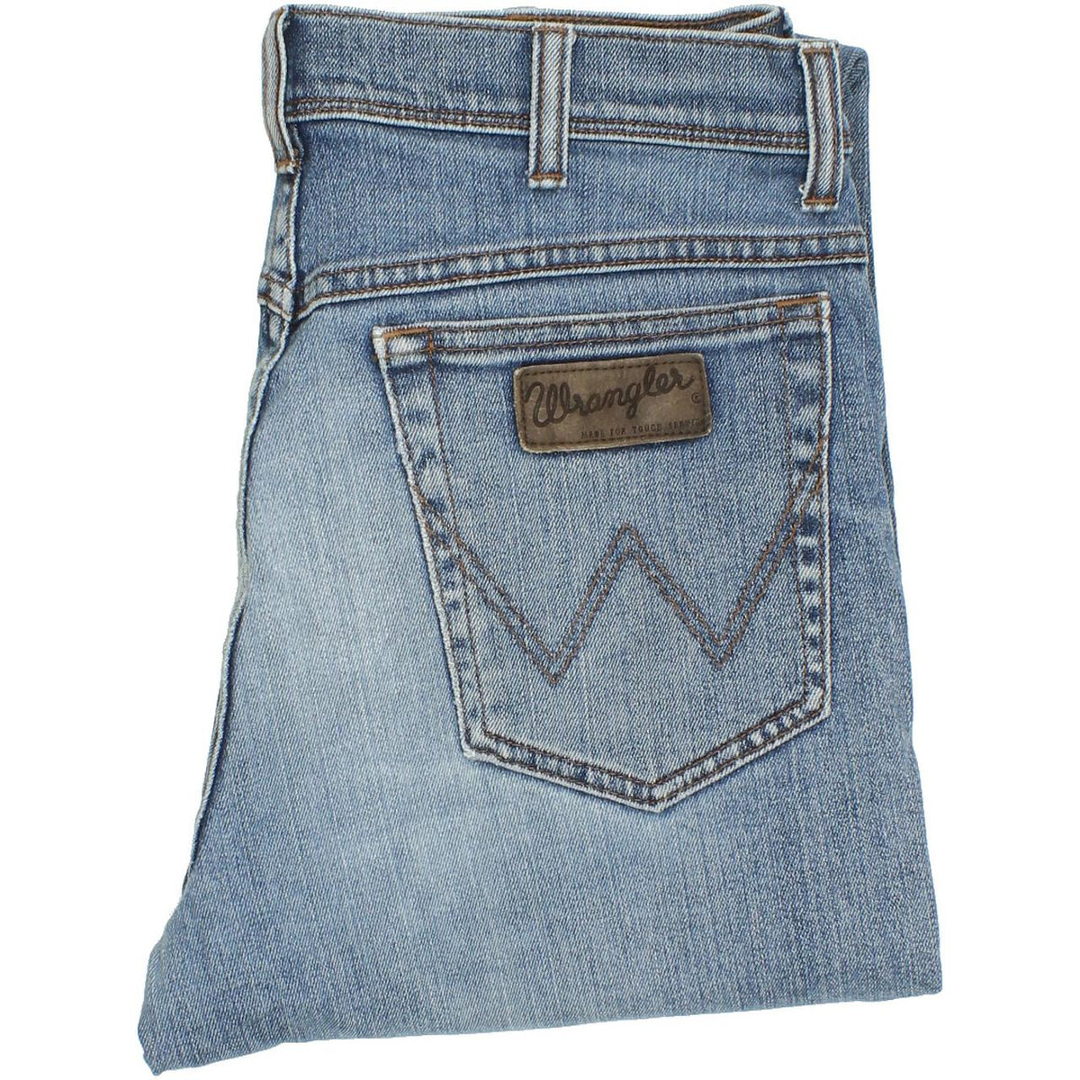 Wrangler Men Blue Straight Regular Jeans W32 L32
