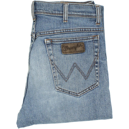 Wrangler Men Blue Straight Regular Jeans W32 L32