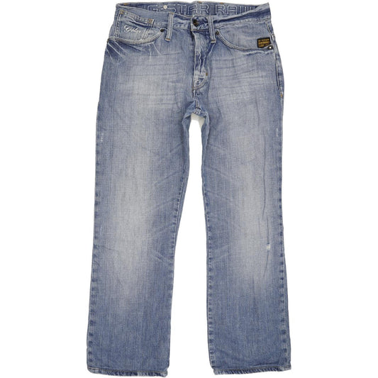 G-Star Coder Pant Men Blue Straight Regular Jeans W30 L28