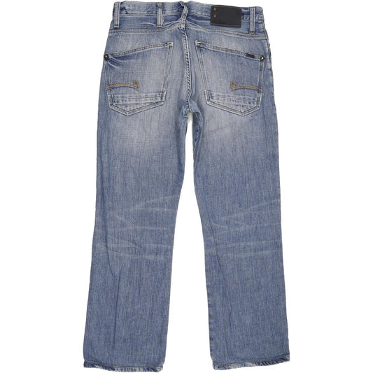 G-Star Coder Pant Men Blue Straight Regular Jeans W30 L28