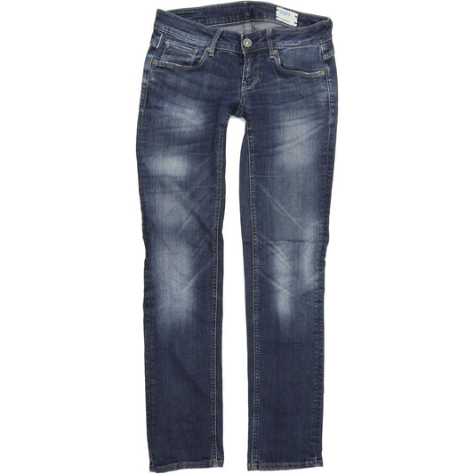 G-Star 3301 Women Blue Straight Regular Stretch Jeans W28 L32