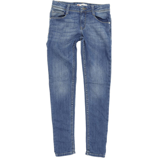 Levi's 711 Kids Women Blue Skinny Slim Stretch Jeans W24 L28