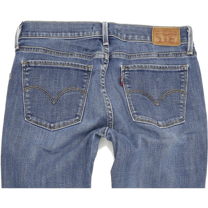 Levi's 710 Women Blue Skinny Slim Stretch Jeans W28 L30