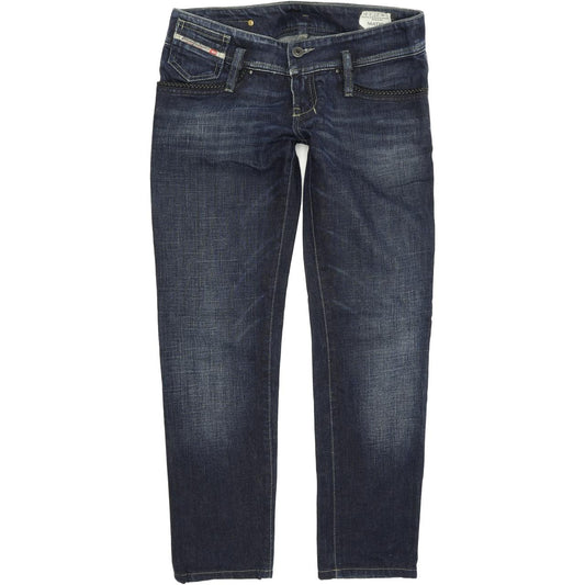 Diesel Matic 008FC Women Blue Straight Regular Stretch Jeans W27 L27