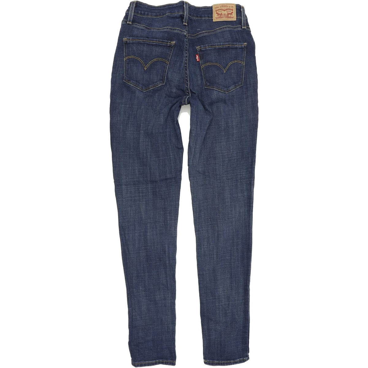 Levi's 721 High Women Blue Skinny Slim Stretch Jeans W28 L30