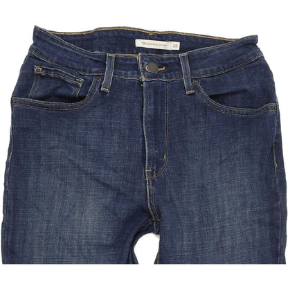 Levi's 721 High Women Blue Skinny Slim Stretch Jeans W28 L30