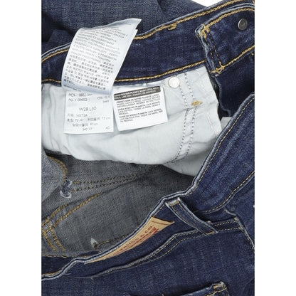 Levi's 721 High Women Blue Skinny Slim Stretch Jeans W28 L30